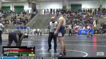 A 285 lbs Cons. Round 1 - Ronan O`connell, Page vs Allen Reynolds, Fairview