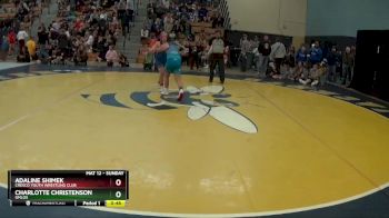 Round 2 - Adaline Shimek, Cresco Youth Wrestling Club vs Charlotte Christenson, GMLOS