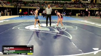 130 lbs Round 2 - Keira Cooper, Francis Scott Key vs Callie Serio, Northeast