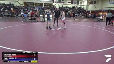 16U-3 lbs Round 2 - Hunter Reid, Unattached vs Will Smith Iv, LMWC