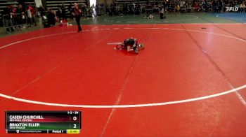 54 lbs Quarterfinal - Braxton Eller, New Prague vs Casen Churchill, Red Rock Central