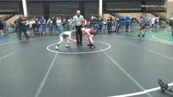 97 lbs Prelims - CJ Betz, Broad Axe Wrestling Club Red vs Gabriel Burns, Minion Green ES