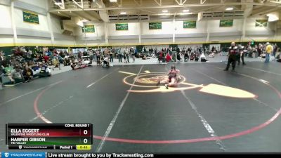 73 lbs Cons. Round 1 - Ella Eggert, Valentine Wrestling Club vs Harper Gibson, Tri-Valley