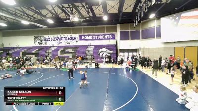52 lbs Champ. Round 1 - Kaiser Nelson, Riverside vs Trot Pratt, Salt Flats Wrestling Club