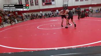 141 lbs Cons. Round 2 - Mikey Ladkani, Southern Oregon vs Santino Alvaro, Southern Oregon