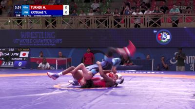 46 kg 1/2 Final - Morgan Turner, United States vs Yuu Katsume, Japan