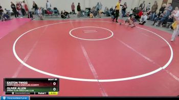 49 lbs Round 5 - Oliver Allen, Spring Klein Wrestling Club vs Easton Twigg, North DeSoto Wrestling Academy