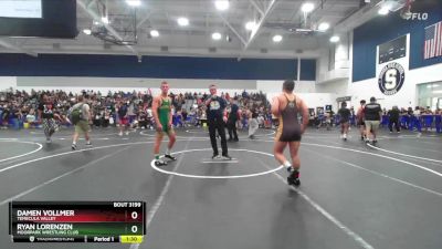 165 lbs Champ. Round 2 - Damen Vollmer, Temecula Valley vs Ryan Lorenzen, Moorpark Wrestling Club