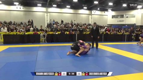 Carlos Leonardo Da James Fessler vs Benjamin James Fessler 2024 World IBJJF Jiu-Jitsu No-Gi Championship