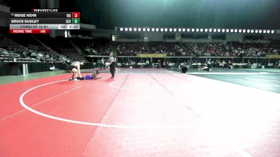 184 lbs Consi Of 16 #1 - Ridge Kehr, Idaho vs Bruce Dudley, East Carolina