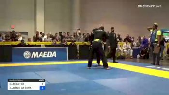 CHRISTOPHER A EASTER vs EDSON JORGE DA SILVA 2021 World Master IBJJF Jiu-Jitsu Championship