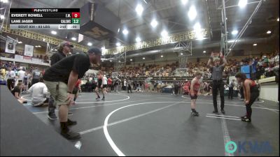 76 lbs Semifinal - Taylen Walden, Elgin Wrestling vs Kyzer Falcon, Division Bell Wrestling