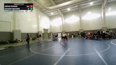 175 lbs Champ. Round 1 - Adrian Watkins, Grantsville vs Zachary Ericksen, West Field