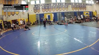 138 lbs Round 2 (8 Team) - Cane Smolarsky, The Outsiders vs Austin Schiltz, Naperville Central