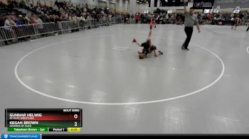 82 lbs Cons. Round 3 - Kegan Brown, Legends Of Gold vs Gunnar Helwig, RT Elite Wrestling