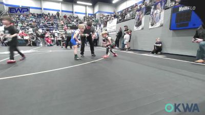 49 lbs Round Of 16 - Jackson Kreamer, Unattached vs Kase Blair, Noble Takedown Club