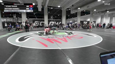 79 lbs Cons. Round 4 - Ethan Teague, Cowboy RTC vs Matthew Waddell, Blue & Gold Wrestling Club