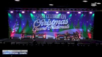 Cheer Station - Chiefs [2025 L4 Junior - D2] 2025 Spirit Celebration Christmas Grand Nationals