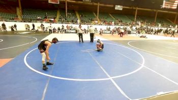 88 lbs Rr Rnd 3 - Eli Archibeque, Juggernaut WC vs Max Maes, Taos Jr WC