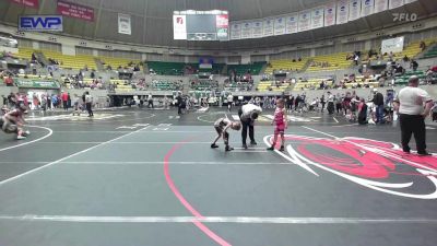 52 lbs Quarterfinal - Ava Adams, Springdale Youth Wrestling Club vs Noah Murphy, Gentry Youth Organization Wrestling