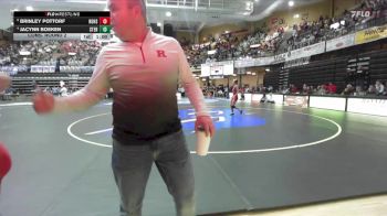 105 lbs Cons. Round 2 - Brinley Pottorf, Rossville Hs vs Jacynn Boeken, Sterling