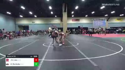 184 lbs Round Of 32 - Ben Liss, Rutgers WC vs Angel De Anda, Ottawa - Arizona