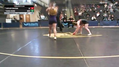 160 lbs Quarterfinal - Jaylah Dalton, Eureka vs Kara Kuge, Wisconsin Stevens Point