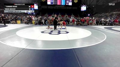 106 lbs Champ. Rd Of 64 - Turner Ross, OK vs Vince McCoy, IN