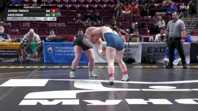 170 lbs First Round - Alyssa Tresco, Kiski Area-G vs Kate Prior, Delaware Valley-G
