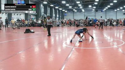 76 lbs Round 2 - 10:45am Saturday - Gavin Bosco, Team Ohio vs Gavin Davis, Westshore D.S.