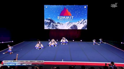 Gold Medal Gems - Amethyst [2026 L4.2 Senior Coed - D2 - Small Finals] 2026 The D2 Summit