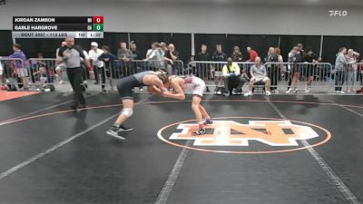 113 lbs Round Of 128 - Jordan Zambon, MI vs Gable Hargrove, GA