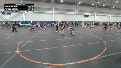190 lbs Quarterfinal - Michael White, Unattached vs Kyler Crooks, Graham St Paris