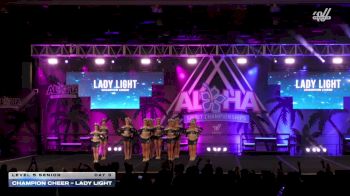 Champion Cheer - Lady Light [2026 L5 Senior Day 3] 2026 Aloha Grand Nationals