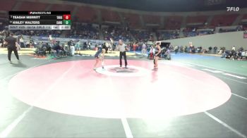 6A/5A Girls 115 Champ. Round 1 - Teagan Merritt, Thurston Girls vs Kinley Walters, Canby Girls