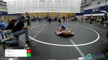 80 lbs Consi Of 4 - Jenson Blay, Piedmont vs Abel Vigil, Division Bell Wrestling