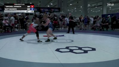 70 kg Cons. Semis - Mitchell Johnson, Greensboro RTC vs Matt Mauseth, Chatfield Wrestling
