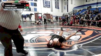157 lbs Cons. Round 6 - Connor Perry, Point Loma vs Elysian Bellaire, San Ysidro
