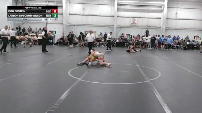 100 lbs Round 1 (8 Team) - Landon Lipscomb-Wilson, Neighborhood Wrestling vs Don Epstein, 84 Athletes