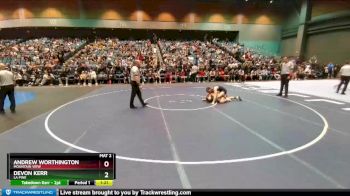 138 lbs Semifinal - Andrew Worthington, Mountain View vs Devon Kerr, La Pine