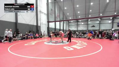 Junior FS - 190 lbs Cons. Round 3 - Manveer Bachra, Canada vs Pablo Lara, Riverhawk Wrestling Academy