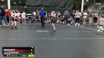 60 lbs Round 7 (8 Team) - Ronan Smith, North Carolina vs Zach Silverstein, PA Alliance