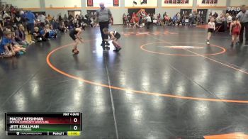 PW-12 lbs Cons. Round 1 - Macoy Heishman, Benton Community Wrestling vs Jett Stallman, Hammerin Hawks