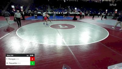165 lbs Round Of 64 - Finn Paragas, Winchester vs Maverick Paquette, Greater Lowell