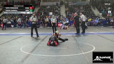 100 lbs 1st Place Match - Beau Johnson, Smoky Valley vs Tyson McComb, Team Of Hard Knox