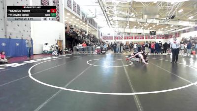 285 lbs Consi Of 8 #1 - Seamus Henry, Catholic Memorial vs Thomas Hoye, Taunton
