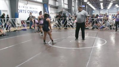 145 lbs Round 2 (10:30am Friday) - Aisha Abdussamad, Misfits vs Venice Perez, Lady Reapers