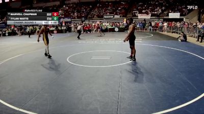 D 2 175 lbs Champ. Round 2 - Tylan Watts, St. Augustine vs Marvell Chapman, Scotlandville