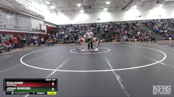 152 lbs Cons. Semi - Evan Roxby, Okanogan vs Josiah Skindzier, Kittitas