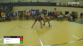 174 lbs Round Of 16 - Josh Walker, Gardner-Webb vs Thomas Flitz, Appalachian State